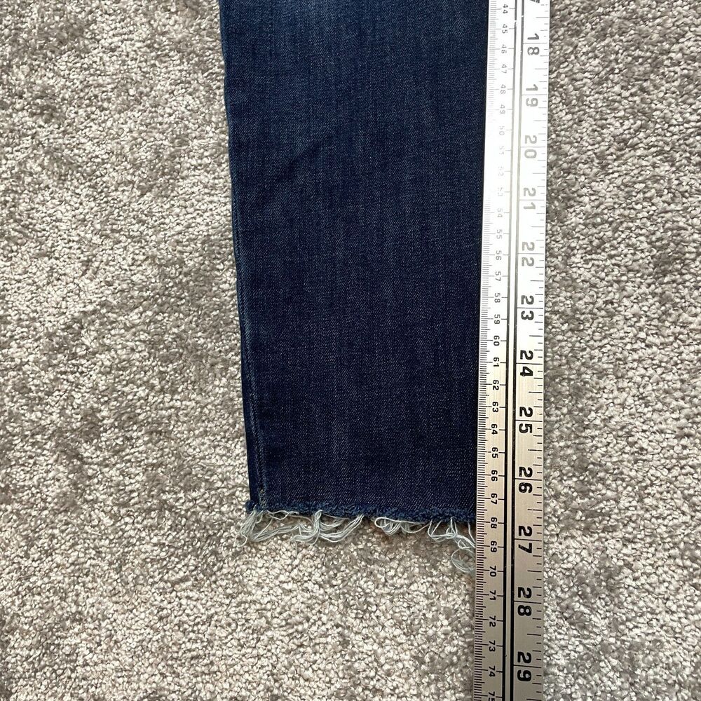 Banana Republic Mid Rise Skinny Jeans Haig Blue Vintage Dark Wash Womens 30 Reg - Picture 9 of 12